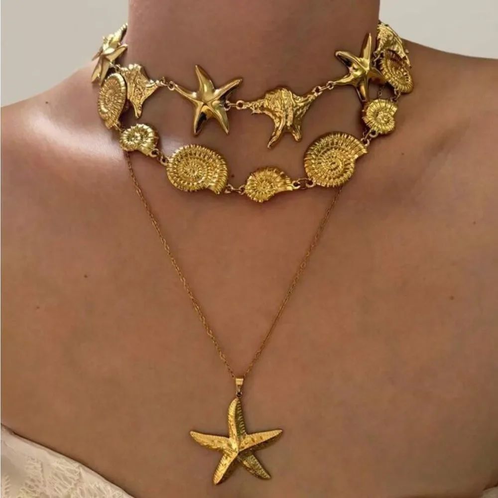 Starfish Necklace #2069
